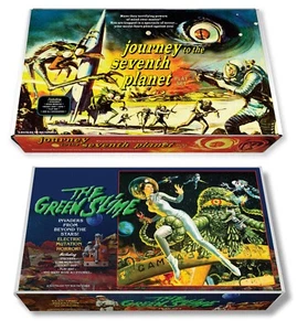 Marx "Journey to the Seventh Planet" OR Marx "The Green Slime" Play Set Box - Picture 1 of 7