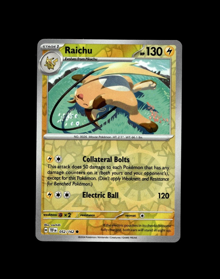 Pikachu Raichu Pichu Pokemon Card! Holo/Reverse Holo Rare EX VMAX Full Art Cards - Image 1 of 1