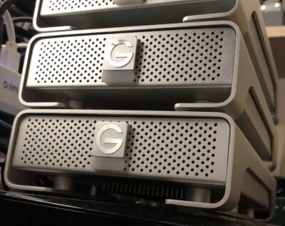 Set of 2 G-Technology G-DRIVE External Hard Drive 2x 2TB USB 3.0/FireWire800 - Image 1 of 4