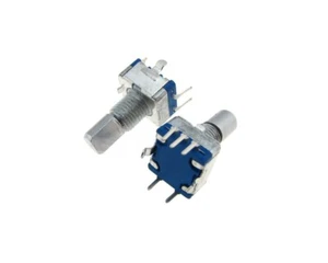 Drehgeberschalter 20 mm abgeflachtes Ende vertikal EC11 PC-Pin - Bild 1 von 1
