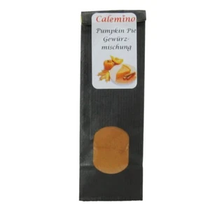 Calemino Pumpkin Pie Gewürzmischung 40g Kürbiskuchen Thanksgiving Halloween - Picture 1 of 6