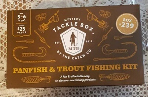The Catch Co. Mystery Tackle Box Panfish & Trout Fishing Kit NIB - Picture 1 of 6