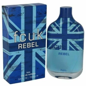 Fcuk Him REBEL Cologne Men Edt 3.4 oz spray 100ml French Connection - Picture 1 of 1