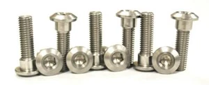 Stainless Front Disc Rotor Mount Bolts / Screws Kawasaki ZZR1100 C1-C3 90-92 - Picture 1 of 1
