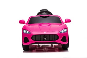 Auto Macchina Elettrica per Bambini 12V Maserati GranCabrio Rosa con sedile in p - Foto 1 di 11