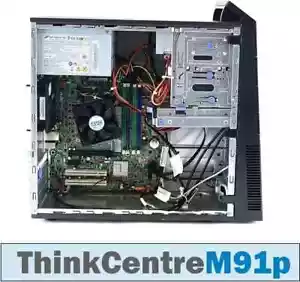 LENOVO THINKCENTRE M91P QUAD CORE WINDOWS 10/i5/3.1GH/500GB/8GB/DVDRW/DUAL VIDEO - Picture 1 of 3