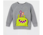 NWT NEW  Monster Fleece Crew Neck Pullover Sweatshirt Cat & Jack Size 18M