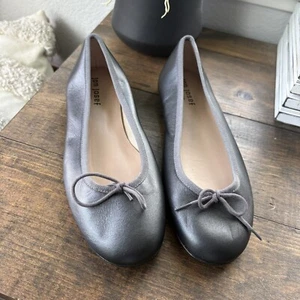 Journee Collection Women's Vika Ballet Pewter Size 8.5 - Picture 1 of 8