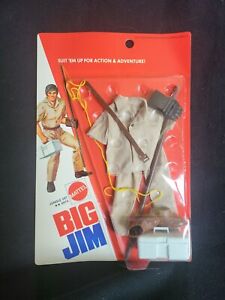 1973 Big Jim Doll Action Figure Jungle Vet Outfit Never Removed From Package