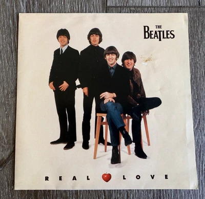 Beatles Real Love 7" Picture Sleeve Only, no record Apple/Capitol 1996 - Image 1 of 4