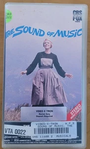 1983 CBS Fox video VHS: 1965 The Sound of Music (Julie Andrews) - Picture 1 of 4