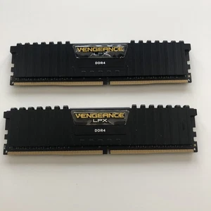 CORSAIR VENGEANCE® LPX 4GB x2 DDR4 DRAM 2400MHz C16 Memory Kit - Black - Picture 1 of 7