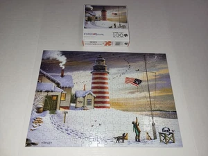 Buffalo Games Charles Wysocki West Quoddy Faro 300 Piezas Puzzle Completo - Imagen 1 de 7