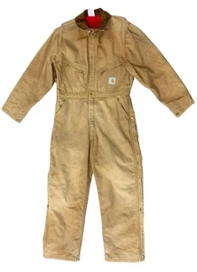 Vintage Carhartt LTD 1989 100 JAHRE CANVAS GESTEPPT GEFÜTTERT BOILER OVERALLS USA WORKWEAR M - Bild 1 von 11