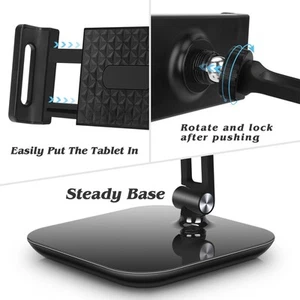 Verstellbarer Tablet-Ständer Faltbar Bequemer Winkel Rutschfestes Design CHP - Afbeelding 1 van 22