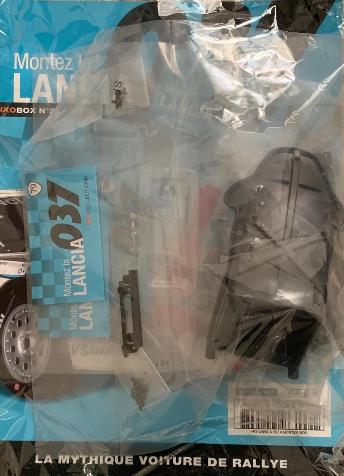 Montez la Lancia 037 Box 20 numéro 77, 78, 79 et 80 au  1/8 Ixo collections - Photo 1/2