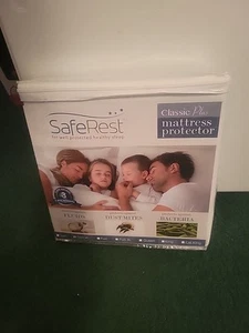 SafeRest Twin XL Mattress Protector - Hypoallergenic& Waterproof - Picture 1 of 2