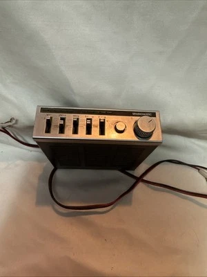 Ecualizador compacto Sparkomatic GE-50 40 vatios amplificador sin probar. Foto 1 de 4