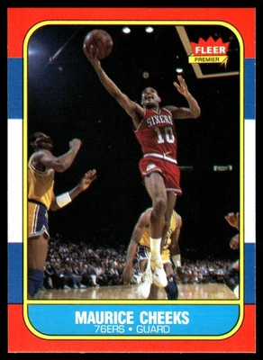 1986-87 Fleer - Maurice Cheeks #16 - Image 1 of 2