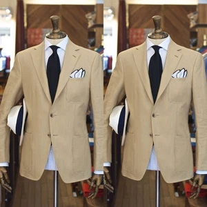 Tuta uomo formale business classica giacca blazer ufficiale festa hosting 2 pezzi - Foto 1 di 16