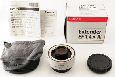 Canon EF 1.4x III Extender Teleconverter Lens EF Mount [Mint in/Box] From Japan - Image 1 of 4