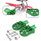 Green Foot Pegs Rests Pedals For Honda Crf Xr 50 70 110 Lucky Mx Thumpstar