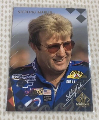 1998 SP Authentic #27 Sterling Marlin - Image 1 of 4