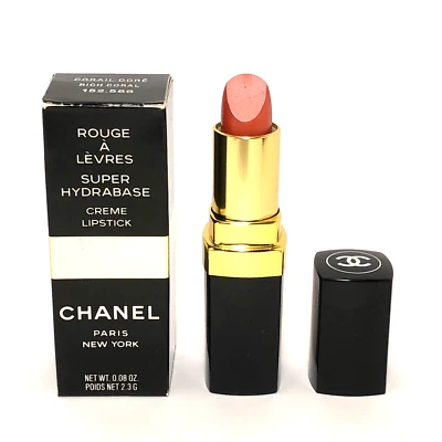 Vintage CHANEL Lipstick Corail Dore Rich Coral NIB New in Box 0.08 oz - Image 1 of 4