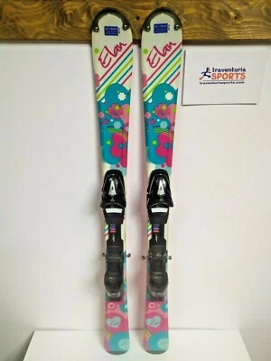 Elan Lil Magic 110 cm Esquí + Fischer 4.5 Fijaciones Invierno Deporte Nieve Foto 1 de 4