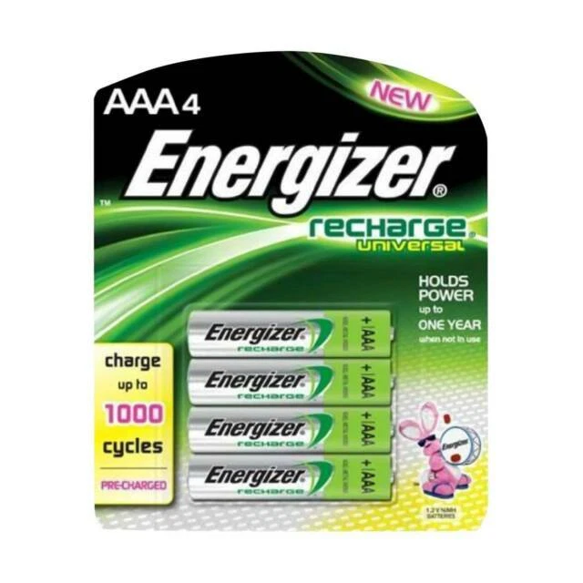 Energizer UNH12BP-4 700mAh Rechargeable Battery - 4 Count