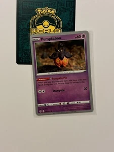 Pumpkaboo 076/203 2022 Pokemon Campeonato Mundial Cielos en Evolución Variante D - Imagen 1 de 2