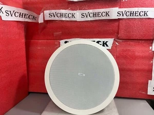 QSC AD-C6T-LP Low Profile Ceiling Speakers White - Picture 1 of 8