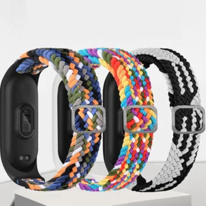 Per Xiaomi Band 6/5/4/3 Elasticità Sport Morbido Cinturino In Nylon . - Zdjęcie 1 z 18