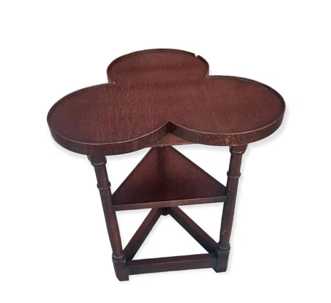 English Cloverleaf side table Cover