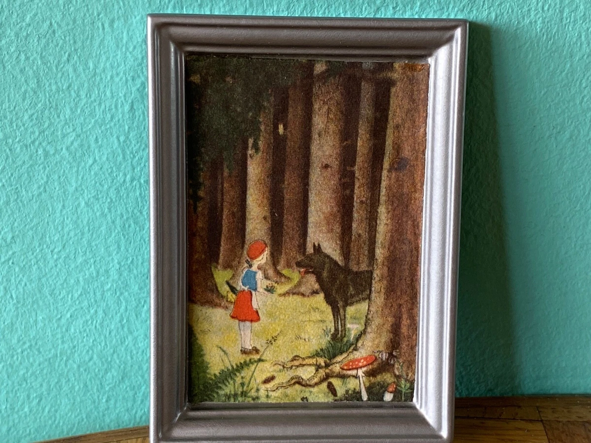 Melody Jane Miniatur-Gemälde „Renoir Blumen“ In Goldrahmen – Puppenhaus-Zubehör Maßstab 1:12