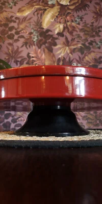 Vintage Lazy Susan Speiseheber Perlmutt Detail - Bild 1 von 4