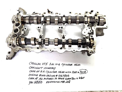 CONJUNTO ÁRBOL DE LEVAS CULATA CADILLAC XT5 3,6 L V-6 - USADO Foto 1 de 4