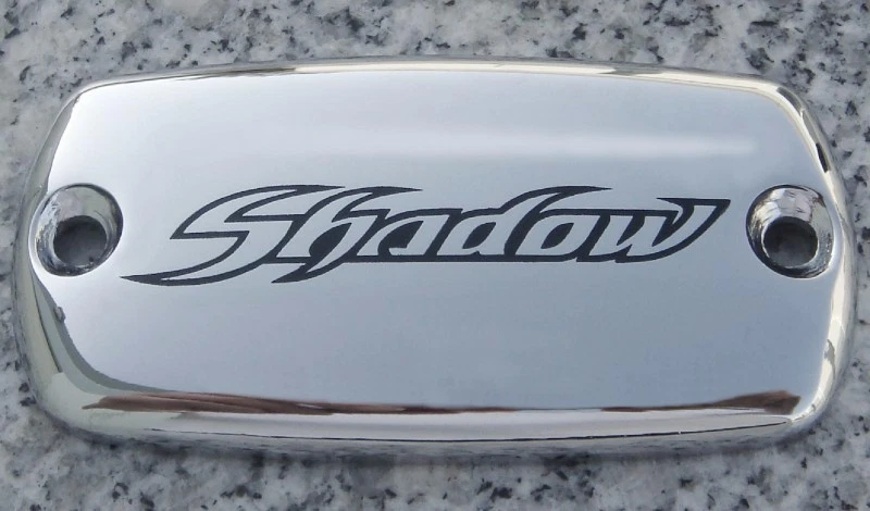 Honda Shadow VLX 600 VT 750 ACE Spirit Aero 1100 CHROME PR FRONT BRAKE FLUID CAP - Image 1 of 1