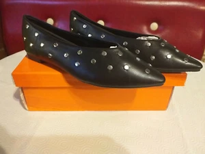 Ballerina genagelt FERSINI Kunstleder Lieferung mit Karton verkauft für 3,99 € - Bild 1 von 8