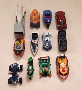 N.12 GIOCATTOLI, MACCHININE, BARCHE, MOTO, CAMION - Foto 1 di 4