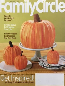 Family Circle Magazine November 2006 Denzel Washington Bonnie Raitt Bill Clinton - Picture 1 of 12