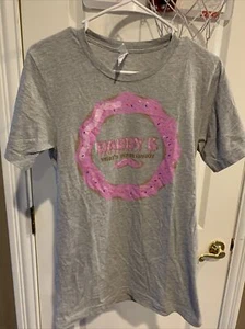 Bella Canvas Womens S T-shirt “Daddy K Who’s Your Daddy” Doughnuts Gray - Picture 1 of 4
