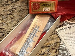WAGON TOP 4387 Boxcar B&O RailRoad  RED BALL  HO unassembled kit wood / metal - Picture 1 of 3