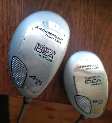 Golf – Women’s IDEA Adams Golf Tight Lies 4 iron Hybrid & 5 Iron Hybrid / R H - Image 1 of 4