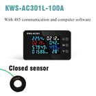 Ac 50-300V 8 In 1 Ac Wattmeter Power Energy Meter Digital Voltmeter Ammeter