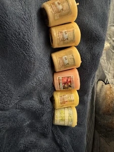 6 Never Used Yankee Candle Tea Lights 3 Luscious Pumpkin Trifle And 3 Others - Picture 1 of 7