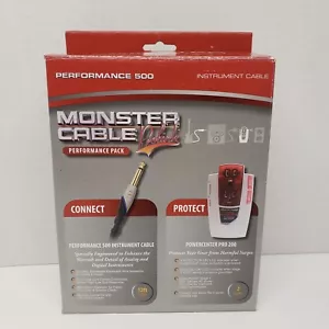 Monster Cable Performance 500 Prolink Performance Pack Black Cable - Picture 1 of 12