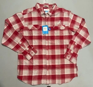 Alabama Crimson Tide Columbia Flanellhemd mit Knopfleiste Herren XL Einzelhandel $ 65 - Bild 1 von 3