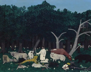 Horace Pippin Holy Mountain I Leinwandbild 16 x 20 #4050 - Bild 1 von 4