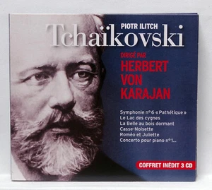 KARAJAN - TCHAIKOVSKY symph. no.6, swan lake, nutcracker... - CLASSICA 3xCDs NM - Picture 1 of 2